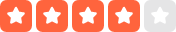 4 out of 5 Yelp stars